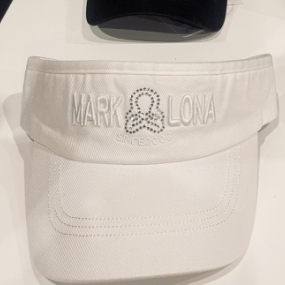 Crystal Embro 2 Tone Visor | MEN and WOMEN