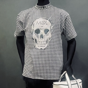 Vanitas Sparkle Mock Neck Tee | MEN