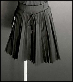 Ripple Pleat Utility Skirt | WOMEN
